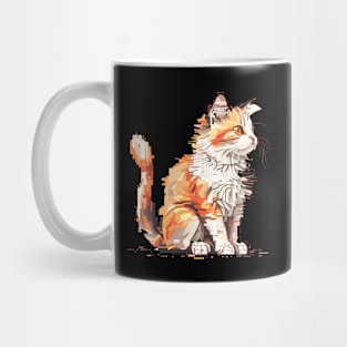 Lady Cat Pixel - Love Cats Mug